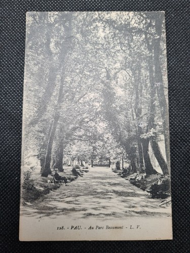 Carte postale ancienne pau - postale,