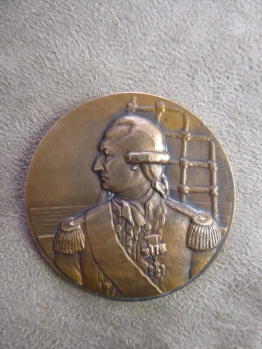 Medaille french line paquebot - medaille, line:
