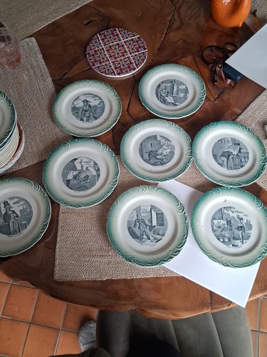 Service assiettes parlantes - 8,