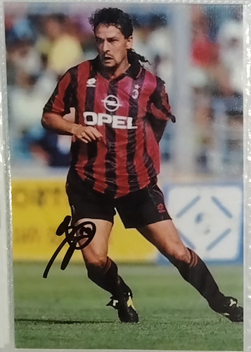 Autograph roberto baggio - autograph,