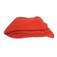 COUVERTURE PLAID POLAIRE ROUGE 300 X 165 CM