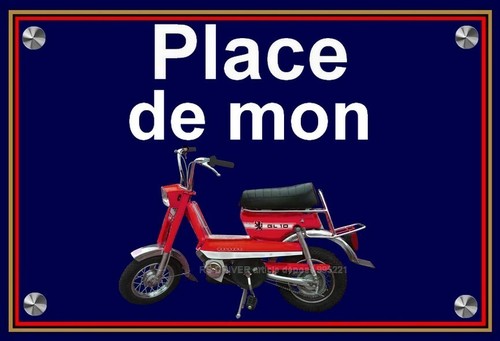 Plaque place de - ",
