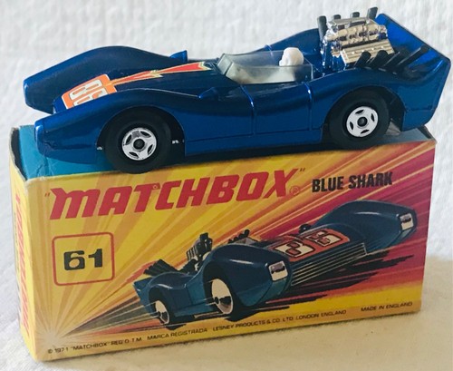 Matchbox ovp blue - ovp,
