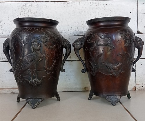 Ancienne paire vases - ancienne, en