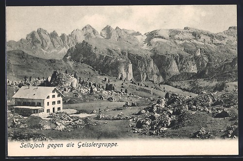 Carte postale maison