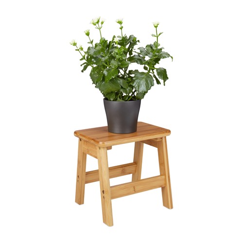 Tabouret bambou léger - en,