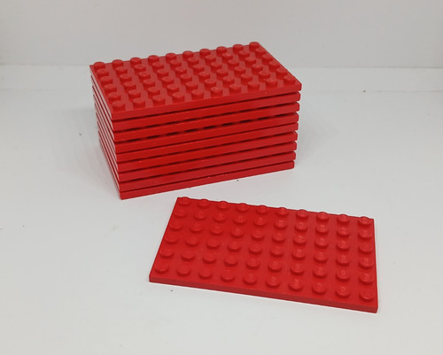 Lego 10x plaque 10 - 10x,