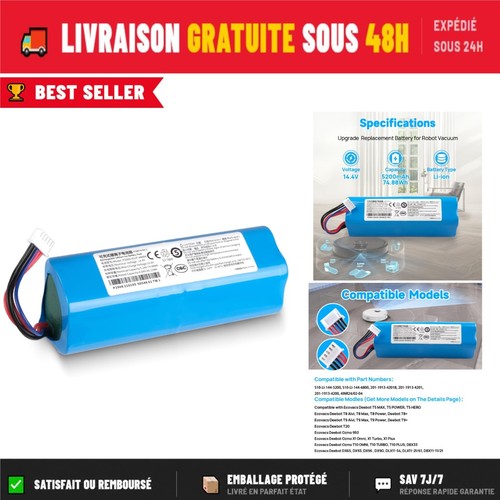 Batterie 5200 mah - mah, compatible