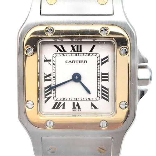 Cartier montre santos - santos, combi