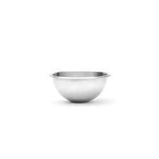 - Bassine demi-sphérique en inox - Diamètre 16 cm - Argent
