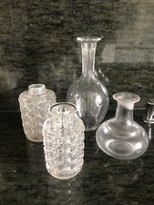 BACCARAT . Garniture Toilette , Flacon, Carafe . Un Lot Cristal