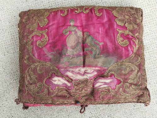 Ancien coussin brode - ancien, 18