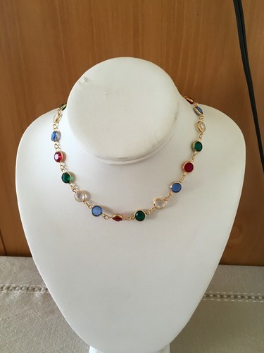 Swarovski multi colored bezel - colored,