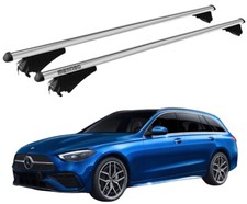 Barres de Toit Pour Mercedes Classe C Sw (S206) De 2021- Avec Antivol MENABO