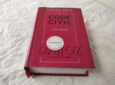 CODE CIVIL  de 2014  Dalloz