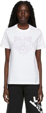 T-shirt blanc femme KENZO