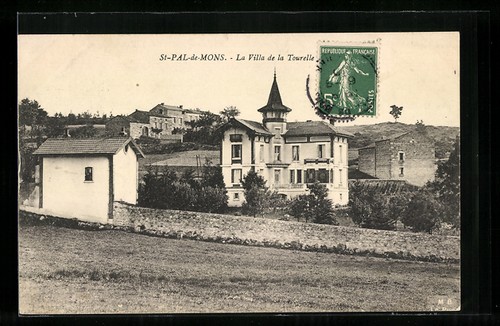 Cpa pal mons la villa - cpa, st-pal-de-mons,