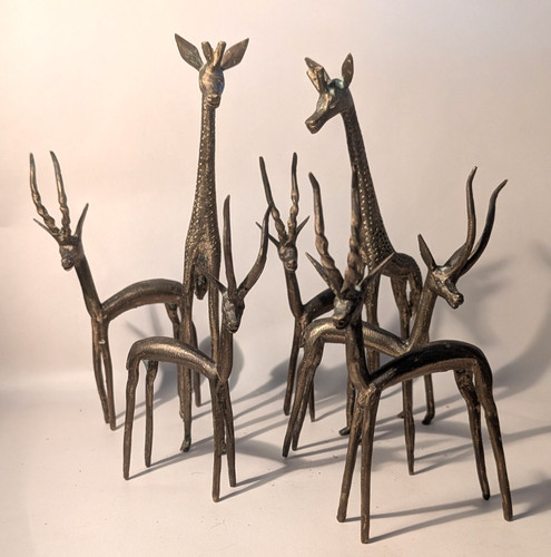 Rare ensemble statuettes - rare,