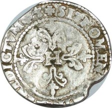 T4017 Henri III Franc Col Plat