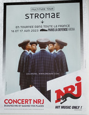 Publicité Pub 16-17 JUIN 2023 NRJ RADIO STROMAE CONCERT