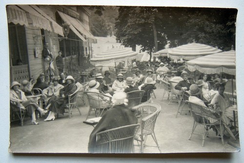 Carte photo terrasse de - -,