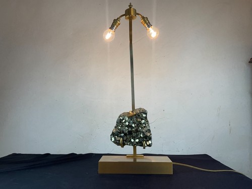 1970 lampe pyrite - lampe,
