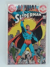 ANCIENNE BD COMICS SUPER HERO VO DC COMICS ANNUAL SUPERMAN