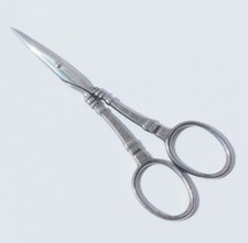 Ciseaux ancien nécessaire couture brodeuse broder Antique sewing scissors