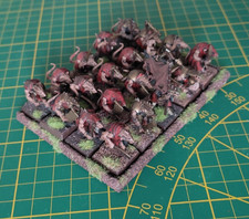 Warhammer  Old world / 9th age : 20 guerriers des clans peints / clanrats skaven
