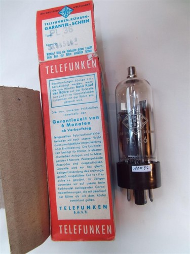 Telefunken lampe vacuum - lampe,