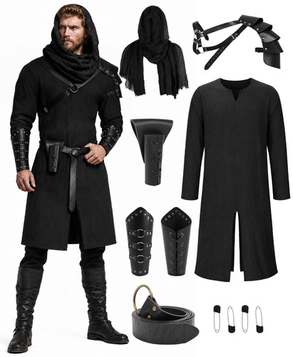 Medieval knight costume - knight, set