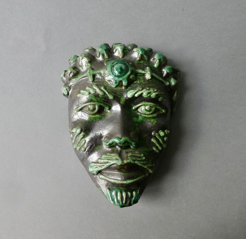 Rare masque céramique - rare,
