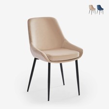 Chaise rembourrée moderne en