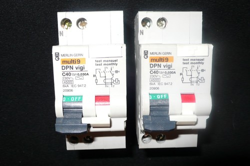 Disjoncteur differentiel 40a - disjoncteur,