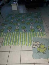 housse de couette 2 pers avec 1taie d oreiller