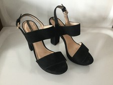 Escarpins - Sandales  à talons Noires  - PULL&BEAR - Taille 38 