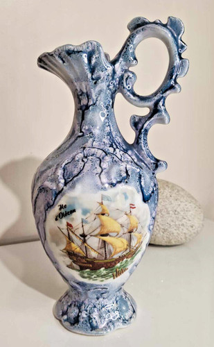 Jolie vase céramique bleu - jolie,