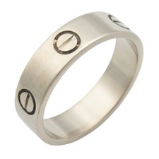 Bague CARTIER Love en or blanc