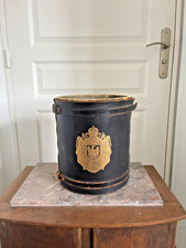 Poubelle Corbeille Papier Cuir