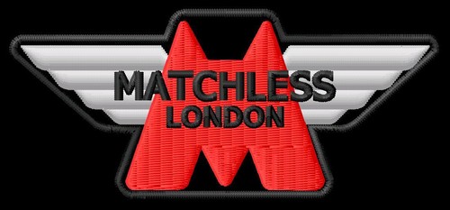 Matchless brodé patche