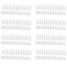 240 capsules transparentes pour faux ongles, capsules à pression pour pose