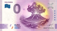 Billet Souvenir 2025 France Vulcania Volcano