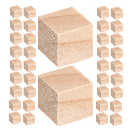 200 pcs petits cubes bois - 200,