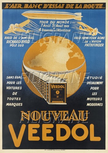 Veedol huile rtqf poster - rtqf,