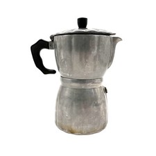 Vieille Cafetière Moka Columbia Café '12 Tasses - Italie Vintage Rare
