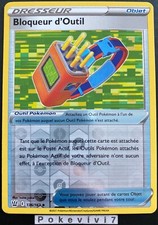 Carte Pokemon BLOQUEUR D'OUTIL 136/163 REVERSE Epée et Bouclier 5 EB05 FR NEUF