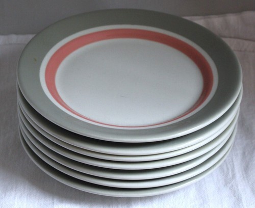 Shenango pink gray china - 3, &