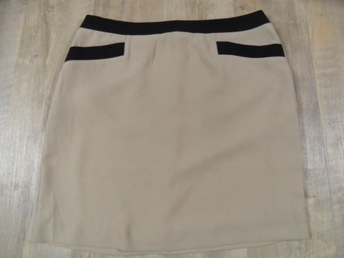 Mini jupe chic beige - , noir