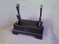Support De KATANA En Bois Noir