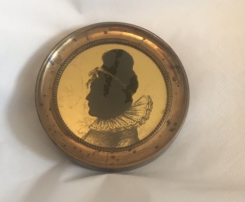 Miniature ancienne portrait - ancienne,